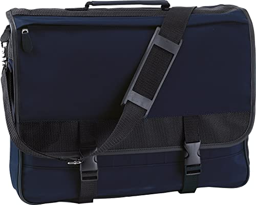 Inspiron Aktentasche Avanti schwarz/blau, 41 x 34 x 10 cm von Inspirion