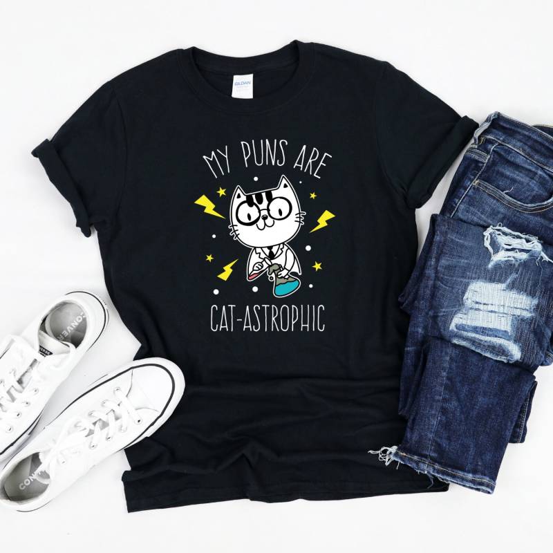 Cat Pun Shirt, Cute Lover Geschenk von InspoTees