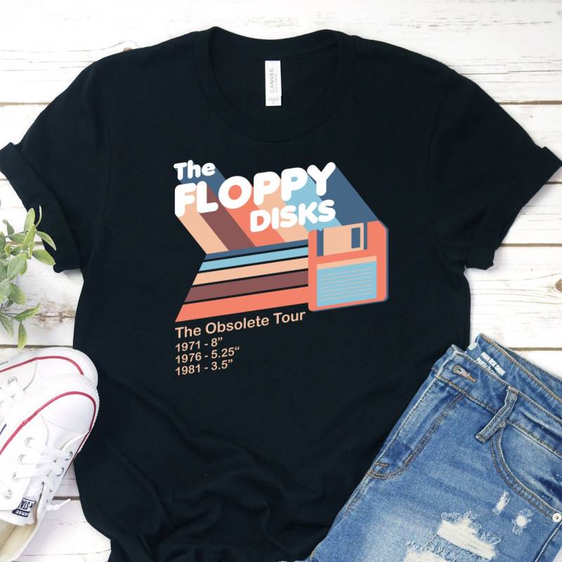 Floppy Disk Shirt, Nie Vergessen Computer Nerd Shirt von InspoTees