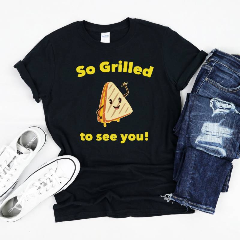 Gegrillter Käse-Shirt, So Gegrillter Zu Sehen, Käse-Lover von InspoTees