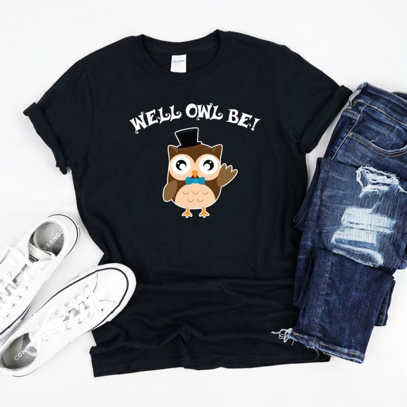 Gut Owl Be Shirt, Pun T-Shirt von InspoTees