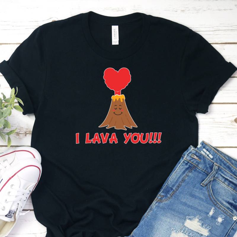 I Lava You Shirt, Pun Love Shirt I Lava You Shirt, Pun Love Shirt von InspoTees