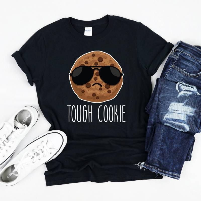 Knalltes Cookie-Shirt, One Tough Cookie T-Shirt, I Love Cookies von InspoTees