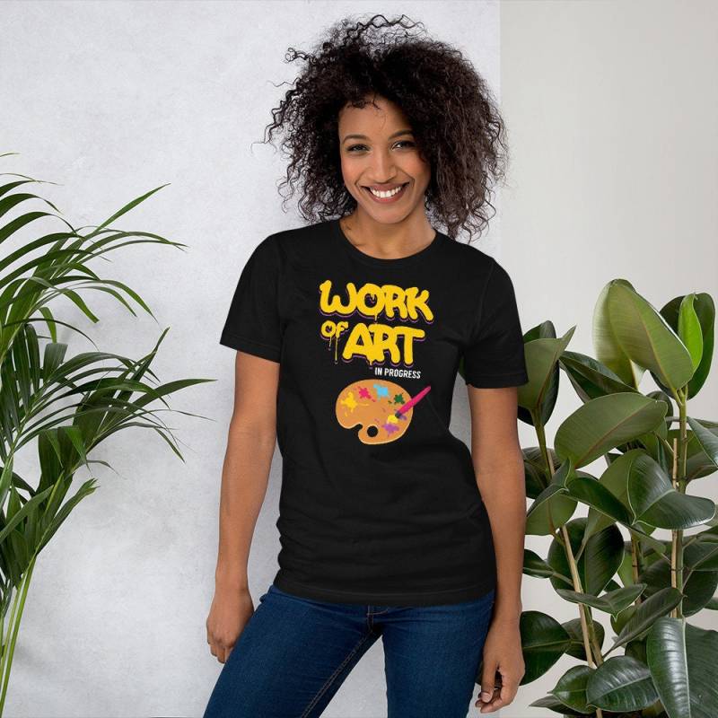 Kunstwerk T-Shirt, Lustige Kunst-Lehrer-Shirt, Künstler Shirt, Geschenk, Geschenk Für Künstler, Maler Malerei Kunst-Lehrer-Geschenk von InspoTees