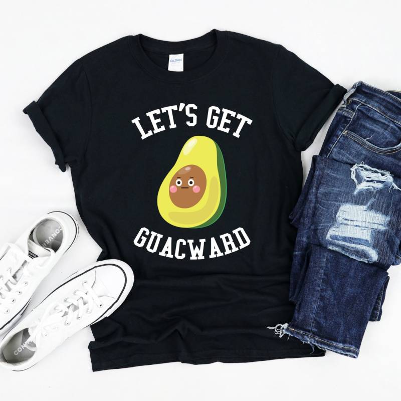 Lets Get Guacward, Guac Shirt, Avocado Shirt von InspoTees
