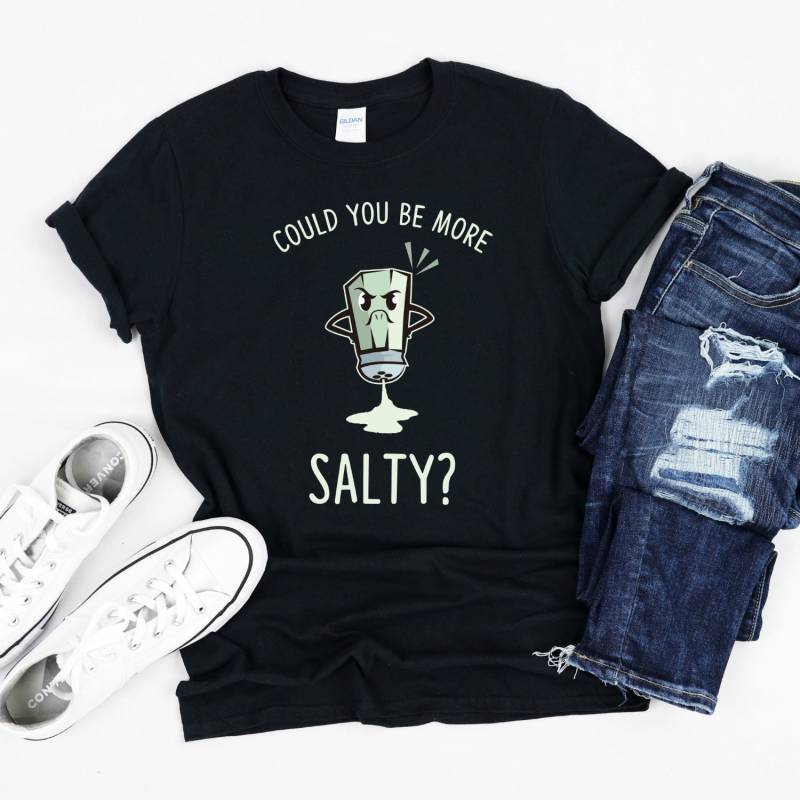 Salty Shirt, Could You Be More von InspoTees