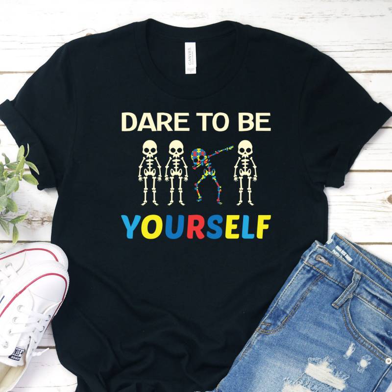 Seien Sie Selbst Autismus Shirt, Seien T-Shirt, Bewusstsein Wagen Sich Eltern Shirt von InspoTees