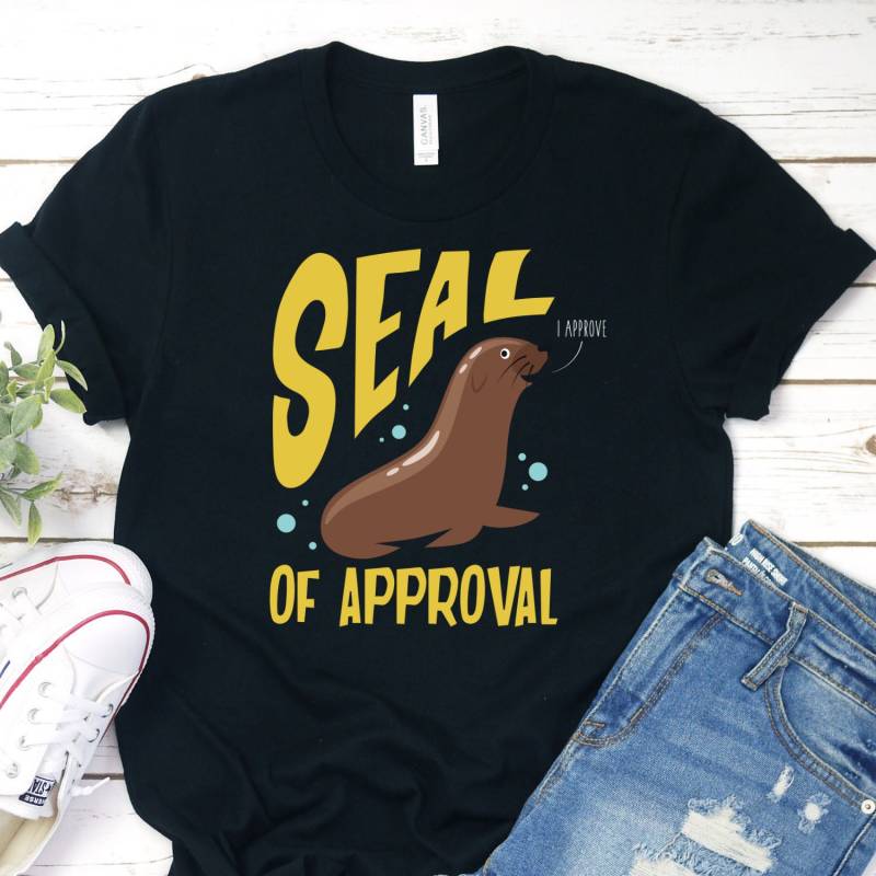 Siegel Der Genehmigung Shirt, T-Shirt, Süße Siegel-Liebhaber-Shirt, Lustige Pun Shirt Siegel Der Genehmigung Shirt, T-Shirt, Süße Siegel-Liebhaber-Shirt, Lustige Pun Shirt von InspoTees
