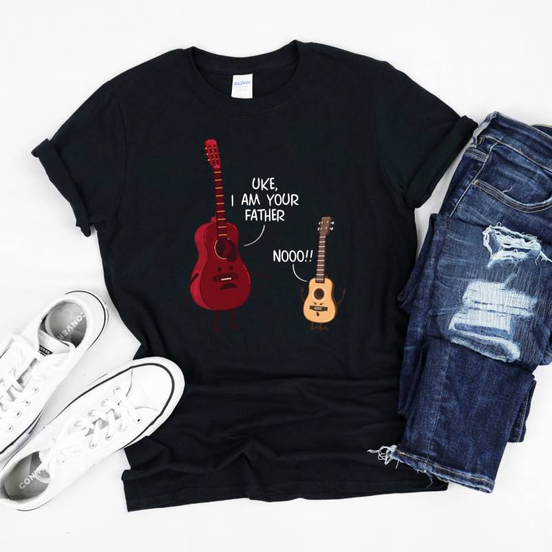 Uke I Am Your Father, Guitar T-Shirt von InspoTees