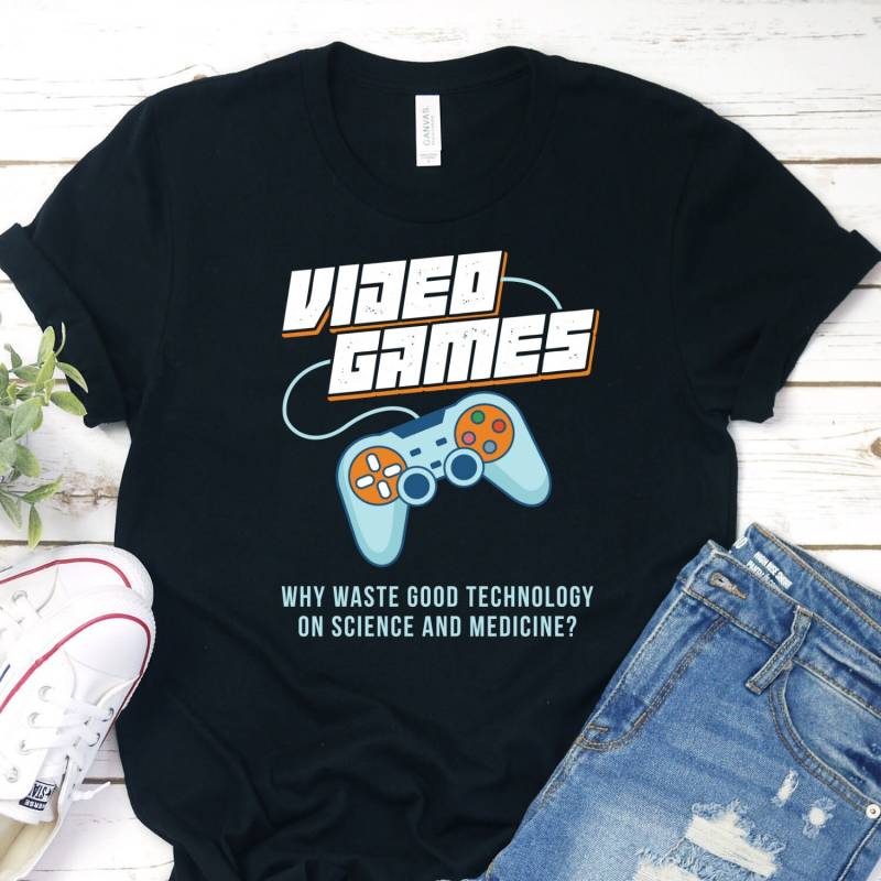 Video-Spiel-Technologie-Shirt, Lustige Gamer-T-Shirt, Gamer T-Shirt, Geschenke, Geek Shirt Video-Spiel-Technologie-Shirt, Lustige Gamer-T-Shirt, Gamer T-Shirt, Geschenke, Geek Shirt von InspoTees