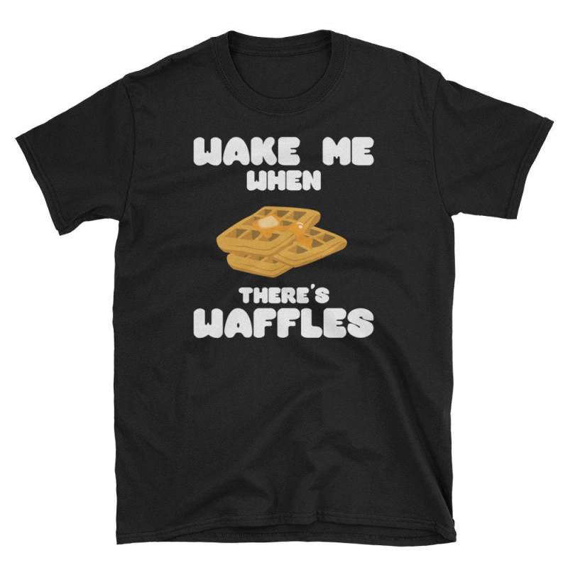 Waffle Lover Shirt, Wake Me When There Es Waffles, Breakfast T-Shirt von InspoTees