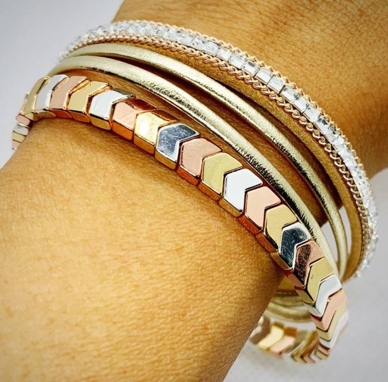 Frauen/Teens/Unisex Chic Dressy Party Leder Und Kristall Armband Frauen/Teens/Unisex Chic Dressy Party Leder Und Kristall Armband von InspyU