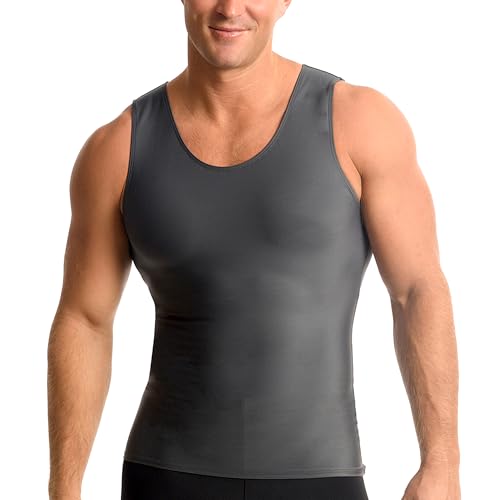 Insta Slim MS0001 Herren-Unterhemd, figurformend, für Bauchkontrolle - - 6X-large von Insta Slim