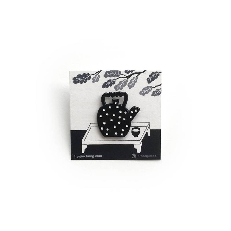 Teekanne 3 Emaille Pin von InstantRabbit