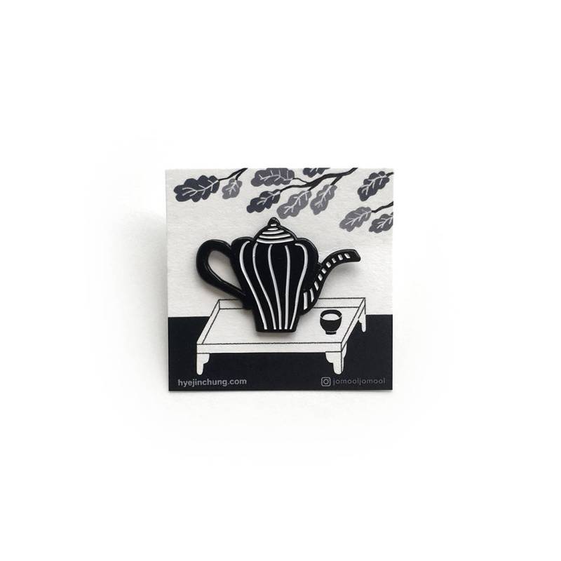 Teekanne1 Emaille Pin von InstantRabbit