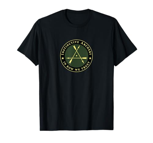 Instinctive Archery – In Bow We Trust – ältere Patch-Version T-Shirt von Instinctive Archery