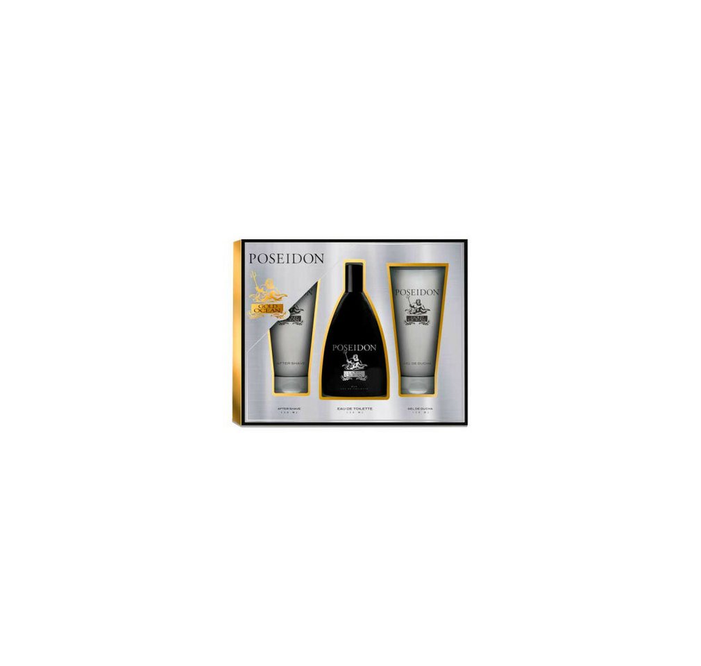 Instituto Espanol Hautreinigungs-Set POSEIDON GOLD OCEAN FOR MEN LOT 3 Stück von Instituto Espanol