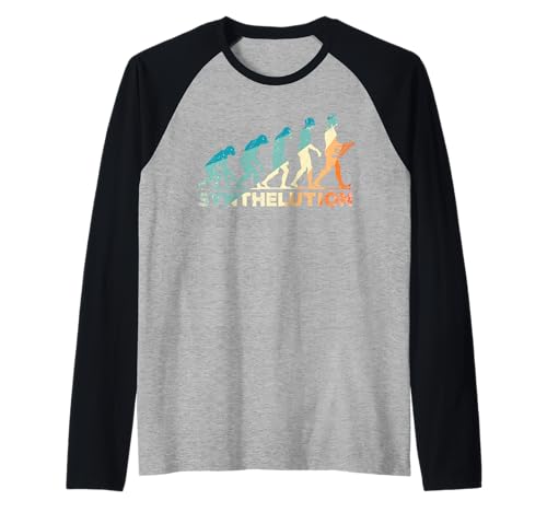 Herren Synthelution Evolution Musiker Band Instrument Synthesizer Raglan Herren Synthelution Evolution Musiker Band Instrument Synthesizer Raglan von Instrument Evolution Musik Band Synthesizer
