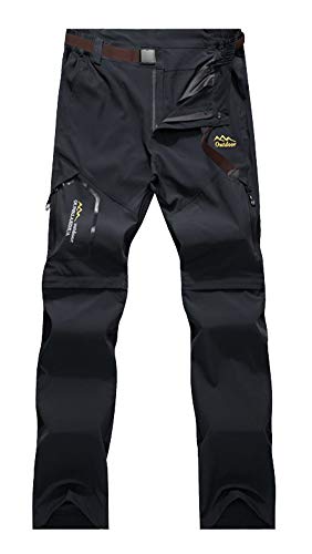 Insun Damen Trekkinghose Outdoorhose 2 in 1 Wanderhose Outdoor Sport Winddicht Wasserdicht Dunkelgrau 42 Insun Damen Trekkinghose Outdoorhose 2 in 1 Wanderhose Outdoor Sport Winddicht Wasserdicht Dunkelgrau 42 von Insun