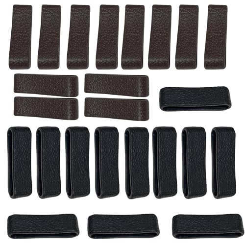 Integrity.1 Gürtel Schleife für Gürtelbefestigung, Leder Loop Keeper, Schlaufen Haltebänder Ersatz, Leather Loop Keeper, für Handwerker Tasche Gürtel Fixierung von Integrity.1