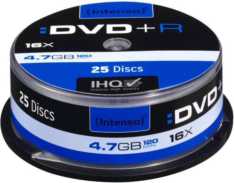 Intenso Notebook-Rucksack DVD+R 4,7GB 16x Speed Cake Box 25 Intenso Notebook-Rucksack DVD+R 4,7GB 16x Speed Cake Box 25 von Intenso