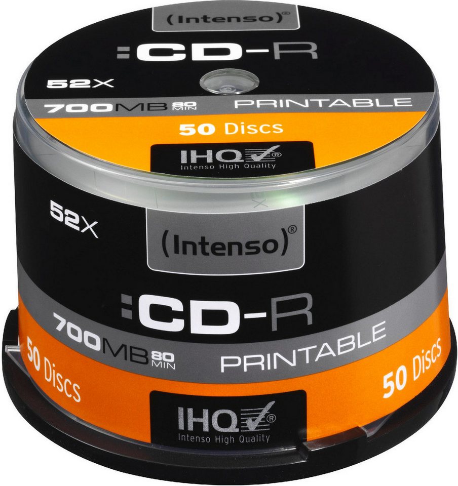 Intenso Notebook-Rucksack Intenso CD-R 700MB/80 Min. 52x Printable Cake Box Intenso Notebook-Rucksack Intenso CD-R 700MB/80 Min. 52x Printable Cake Box von Intenso