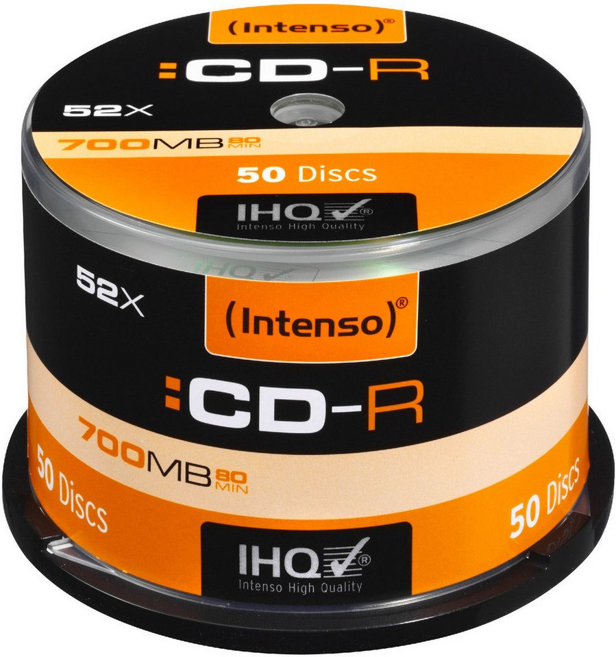 Intenso Notebook-Rucksack Intenso CD-R 700MB/80 Min. 52x Speed Cake Box 50 Intenso Notebook-Rucksack Intenso CD-R 700MB/80 Min. 52x Speed Cake Box 50 von Intenso