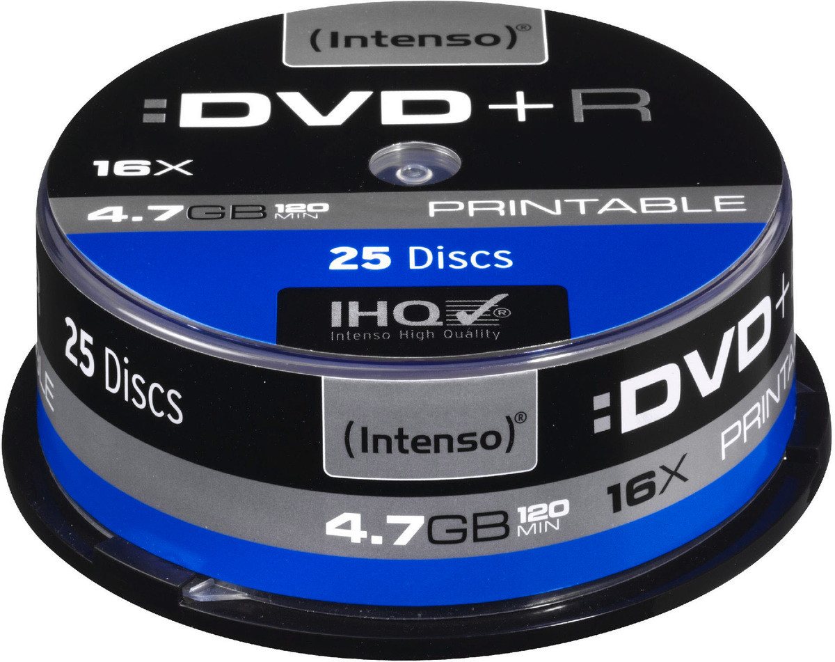 Intenso Notebook-Rucksack Intenso DVD+R 4,7GB 16x Speed Printable Cake Box 2 Intenso Notebook-Rucksack Intenso DVD+R 4,7GB 16x Speed Printable Cake Box 2 von Intenso