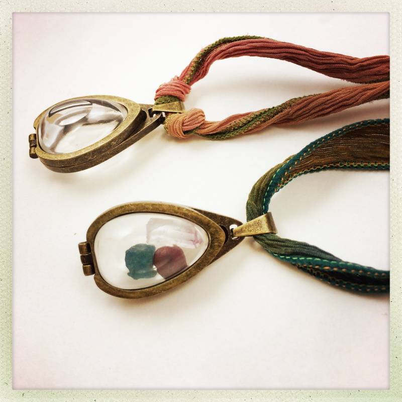 Intention Pendant - Glas Medaillon Anhänger Intention Pendant - Glas Medaillon Anhänger von IntentionPendant