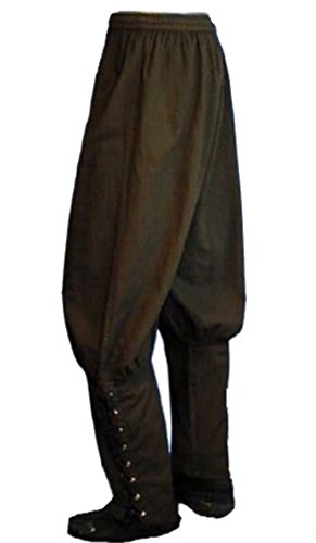 Inter Moden Mittelalter Hose - Herren Wikingerhose Fedor XL/dkl braun von Inter-Moden