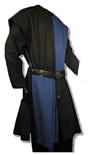 Inter-Moden Mittelalter Waffenrock - Herren Anthony schwarz/blau von Inter-Moden