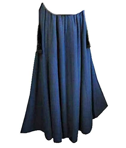 Inter-Moden Steampunk - Damen Langer Gothic Rock Mila hellblau von Inter-Moden