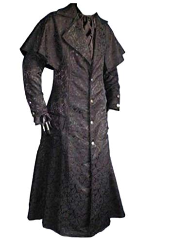 Inter-Moden Steampunk - Herren Gothic Jacquard Mantel Marquies M von Inter-Moden