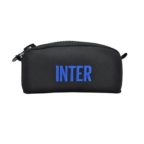 Große Canvas-Tasche mit großem Reißverschluss und Inter-Logo, offizielles Produkt Inter 153430 von Inter