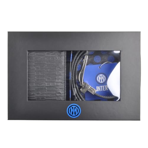 Inter Herren 153599 Gürtel, Schwarz, Small-Medium (2er Pack) von Inter