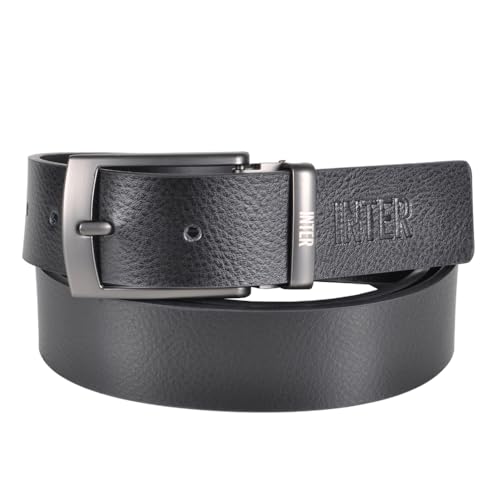 Inter Herren 153600 Gürtel, Schwarz, L/XL (2er Pack) von Inter