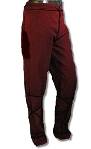 Inter Moden Mittelalter Hose - Herren Aragonis XL/weinrot von Inter-Moden