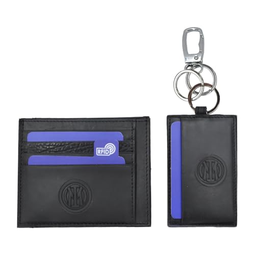 Inter Unisex 153446 Set aus Kreditkartenetui und Schlüsselanhänger aus 100% Leder, P3446 von Inter