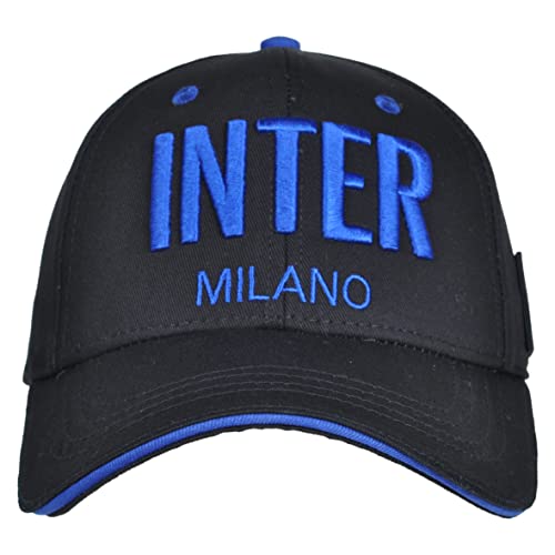 Inter Unisex Baseballmütze Baseball Cap, Schwarz, Einheitsgröße von Inter