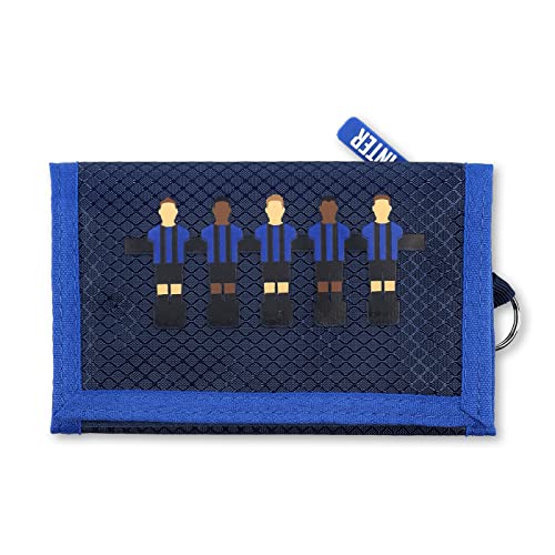 Inter Unisex – Kinder und Jugendliche Portafogli Calcio Balilla Geldbörse, Blu, Non applicabile von Inter