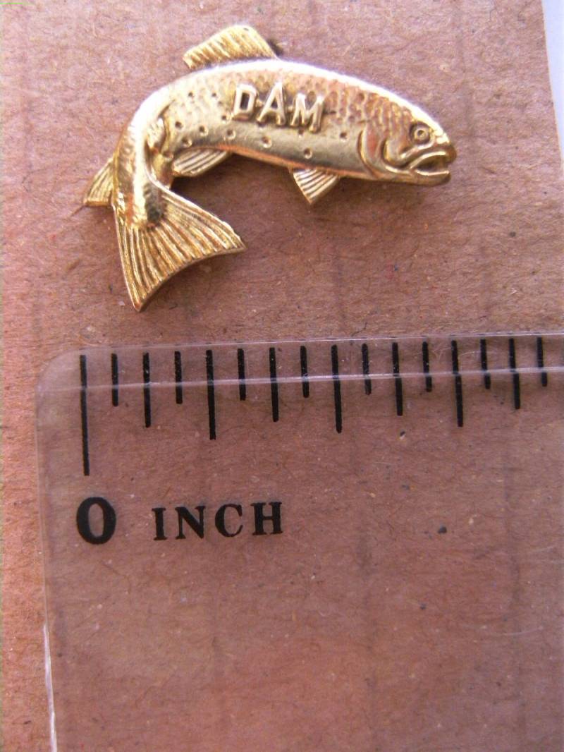 Dam Jahrgang Metallstift Abzeichen von Interestingsmallshop