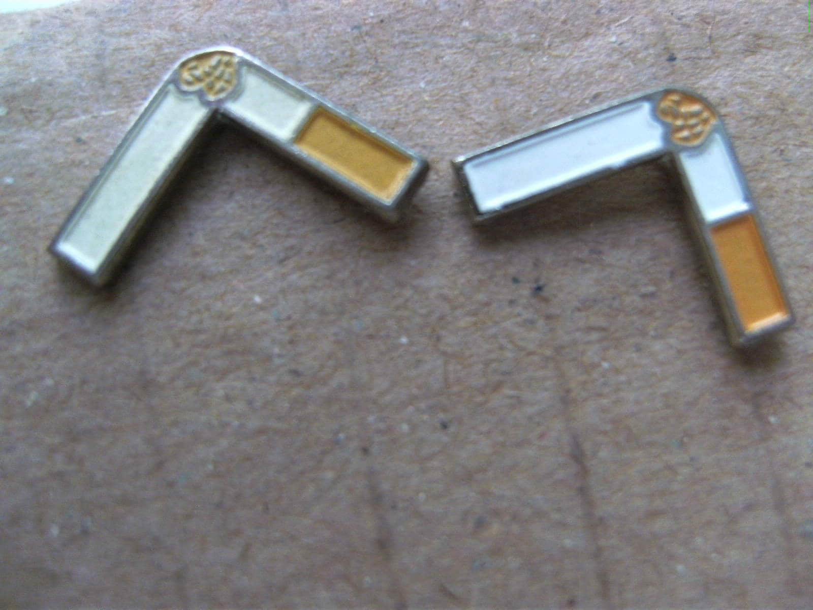 Gebrochenen Zigaretten | Rauchverbot Interessante Abzeichen Lot Von 2 Gebrochenen Zigaretten | Rauchverbot Interessante Abzeichen Lot Von 2 von Interestingsmallshop