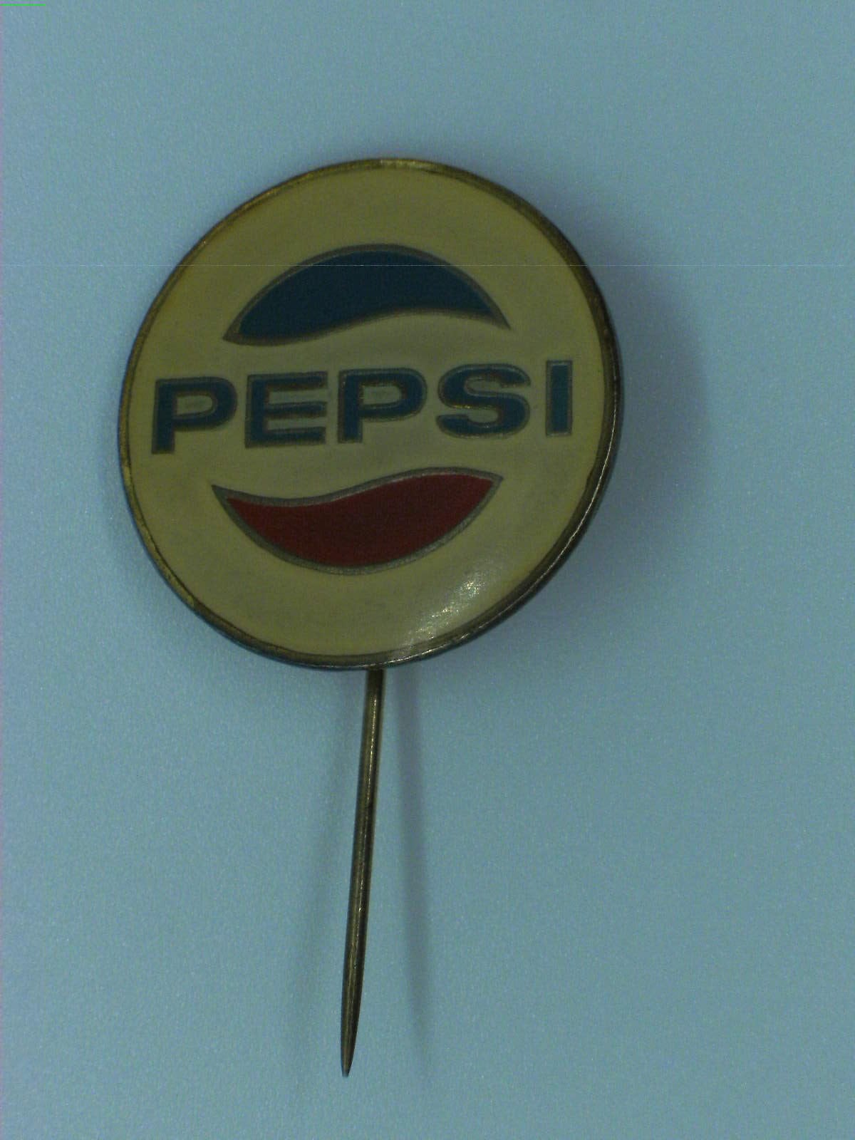 Pepsi-Cola Große Vintage Brosche Abzeichen Pepsi-Cola Große Vintage Brosche Abzeichen von Interestingsmallshop