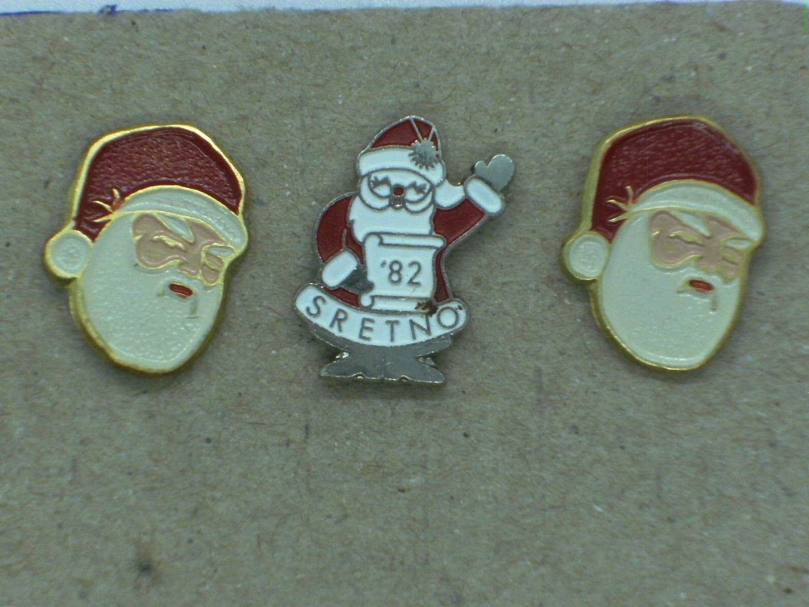 Santa Claus - Vintage Brosche Abzeichen Viel 3 Santa Claus - Vintage Brosche Abzeichen Viel 3 von Interestingsmallshop