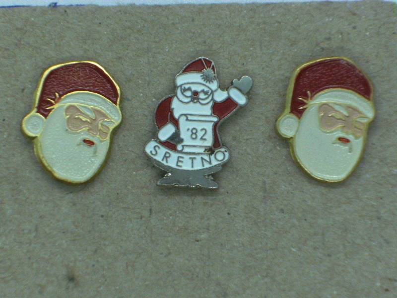 Santa Claus - Vintage Brosche Abzeichen Viel 3 Santa Claus - Vintage Brosche Abzeichen Viel 3 von Interestingsmallshop