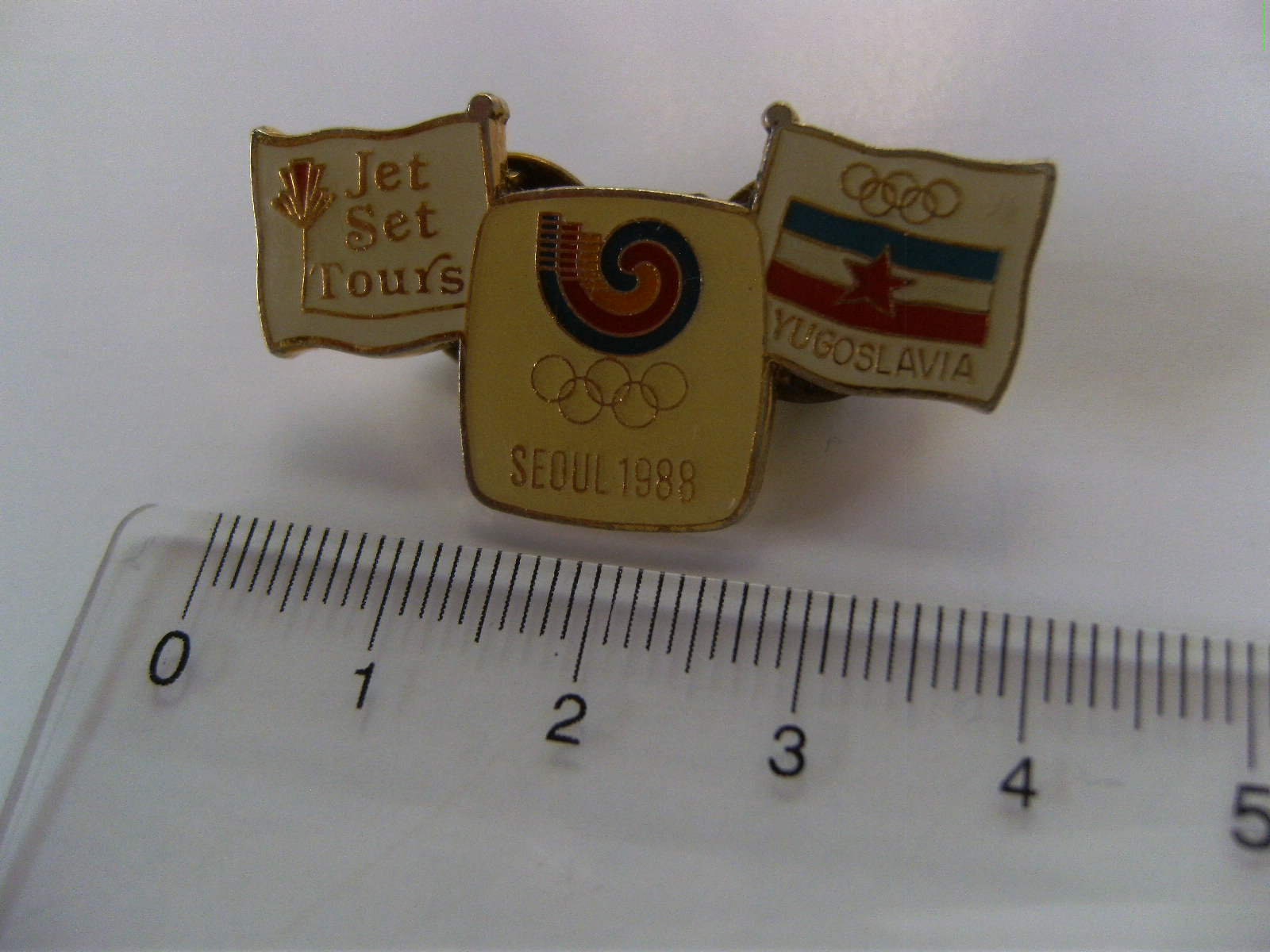 Seoul Olympiade 1988 - Jugoslawien Pin Badge Seoul Olympiade 1988 - Jugoslawien Pin Badge von Interestingsmallshop