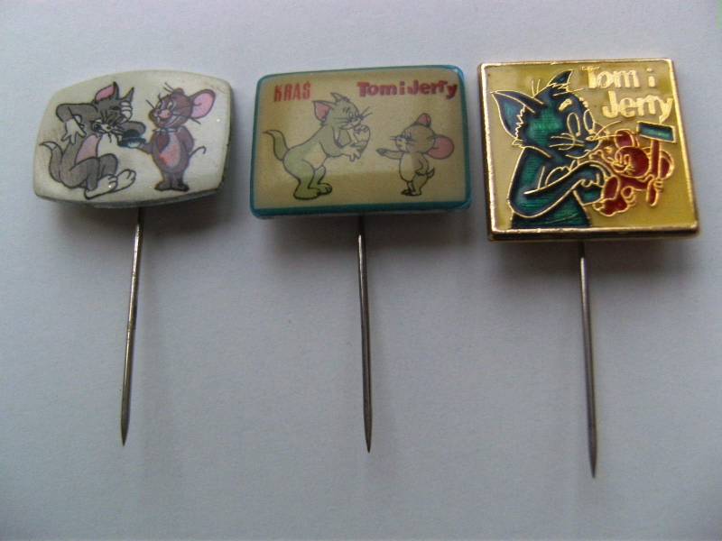 Tom Und Jerry | Mgm Metro-Goldwyn-Mayer & Hanna-Barbera Produkt Alten Stift Abzeichen Viel 3 Tom Und Jerry | Mgm Metro-Goldwyn-Mayer & Hanna-Barbera Produkt Alten Stift Abzeichen Viel 3 von Interestingsmallshop