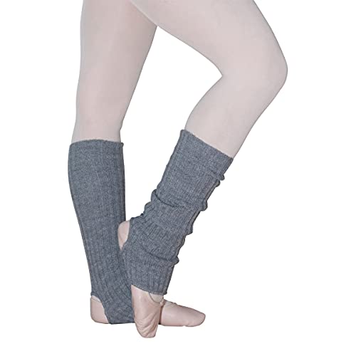 Intermezzo Damen Leg-Warmers 2010 Precal - Farbe: Grau (033) - Länge: 40 cm von Intermezzo