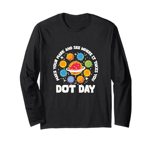 Make Mark Planets International Dot Day Herren Jungen Kinder T-Shirt Langarmshirt Make Mark Planets International Dot Day Herren Jungen Kinder T-Shirt Langarmshirt von International Dot Day Shirts Men Women Kids Gifts