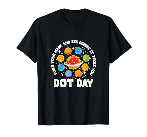 Make Mark Planets International Dot Day Herren Jungen Kinder T-Shirt T-Shirt Make Mark Planets International Dot Day Herren Jungen Kinder T-Shirt T-Shirt von International Dot Day Shirts Men Women Kids Gifts